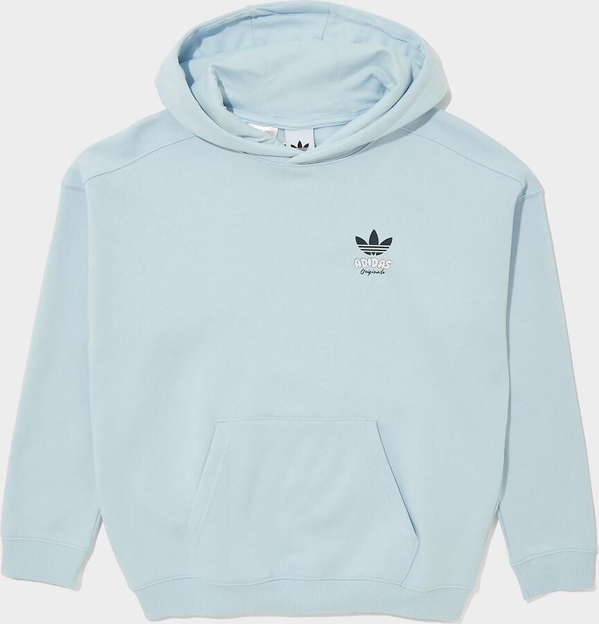 Adidas Originals Bubble Hoodie Junior Blauw Kind Blauw