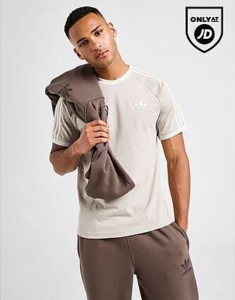 Adidas Originals Cali T-Shirt Beige- Heren Beige