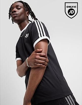 Adidas Originals Cali T-Shirt Black- Heren Black