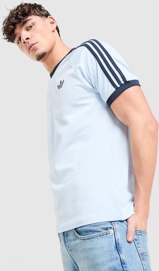 Adidas Originals Cali T-Shirt Blauw- Heren Blauw