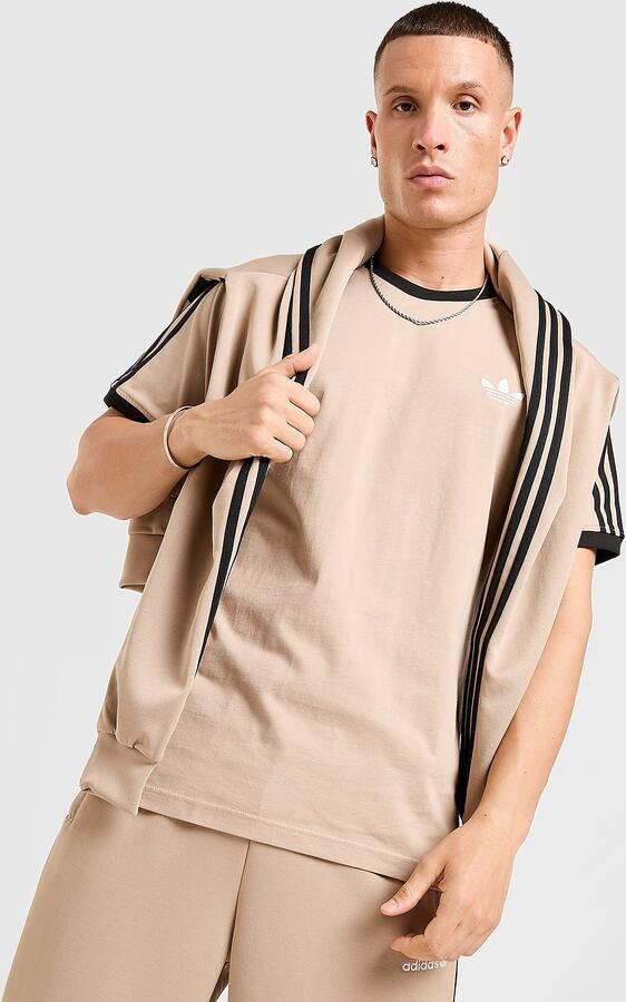 Adidas Originals Cali T-Shirt Bruin- Heren Bruin