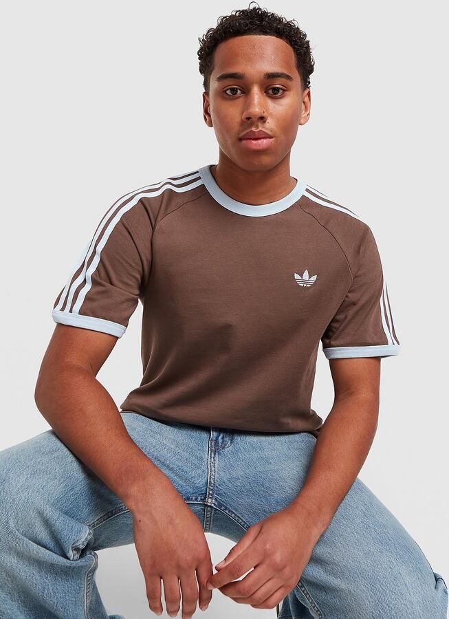 Adidas Originals Cali T-Shirt Bruin- Heren Bruin