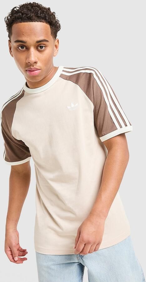 Adidas Originals Cali T-Shirt Bruin- Heren Bruin