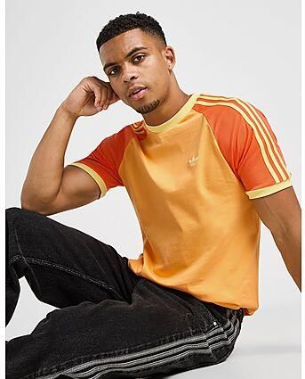 Adidas Originals Cali T-Shirt Oranje- Heren Oranje