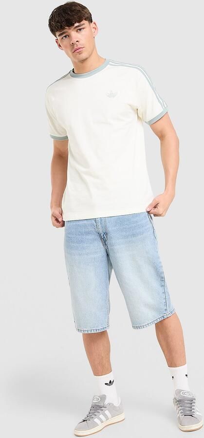 Adidas Originals Cali T-Shirt Wit- Heren Wit