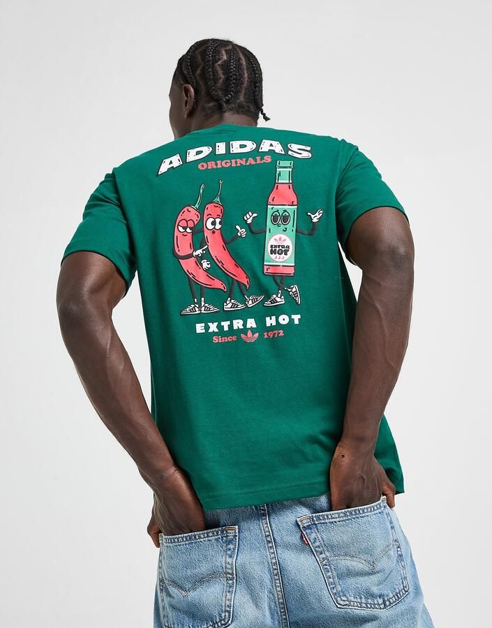Adidas Originals Chilli T-Shirt Groen- Heren Groen