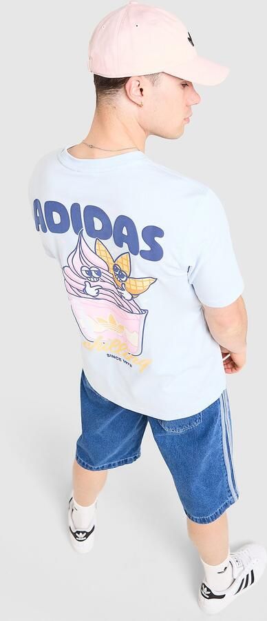 Adidas Originals Chilling T-Shirt Blauw- Heren Blauw