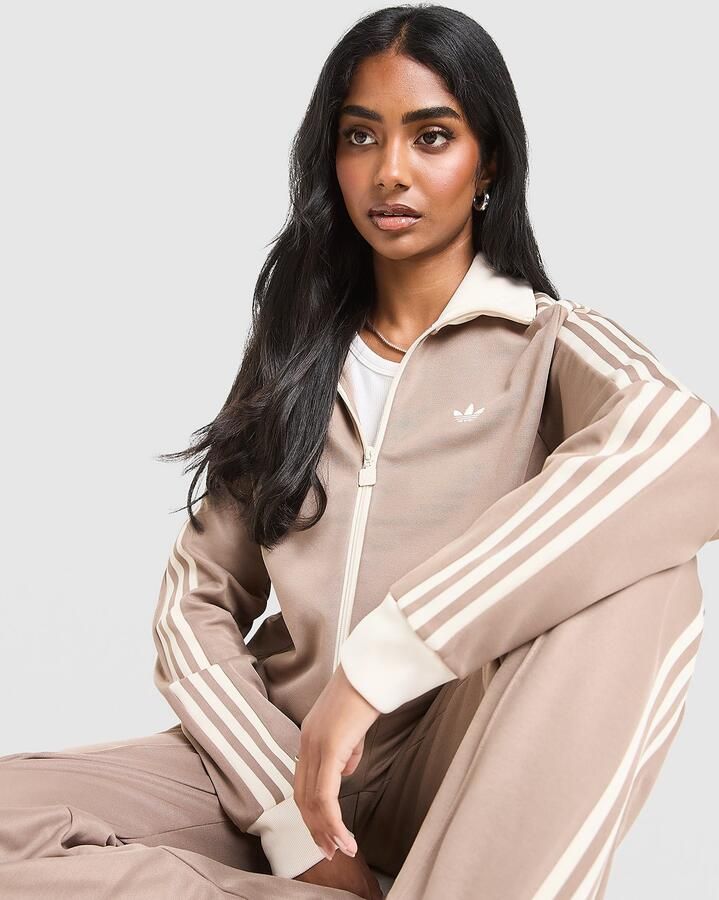 Adidas Originals Classic Track Top Bruin- Dames Bruin