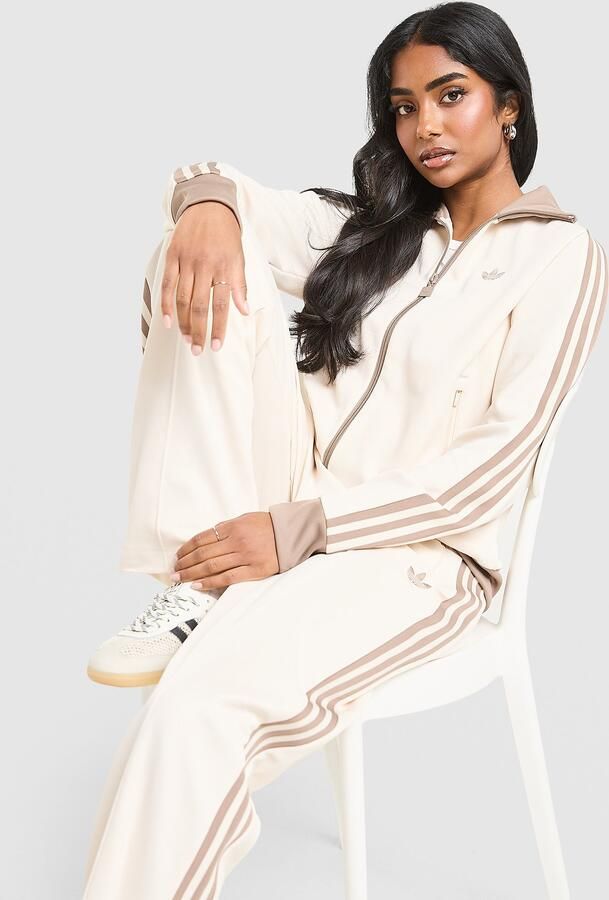 Adidas Originals Classic Track Top Crème- Dames Crème