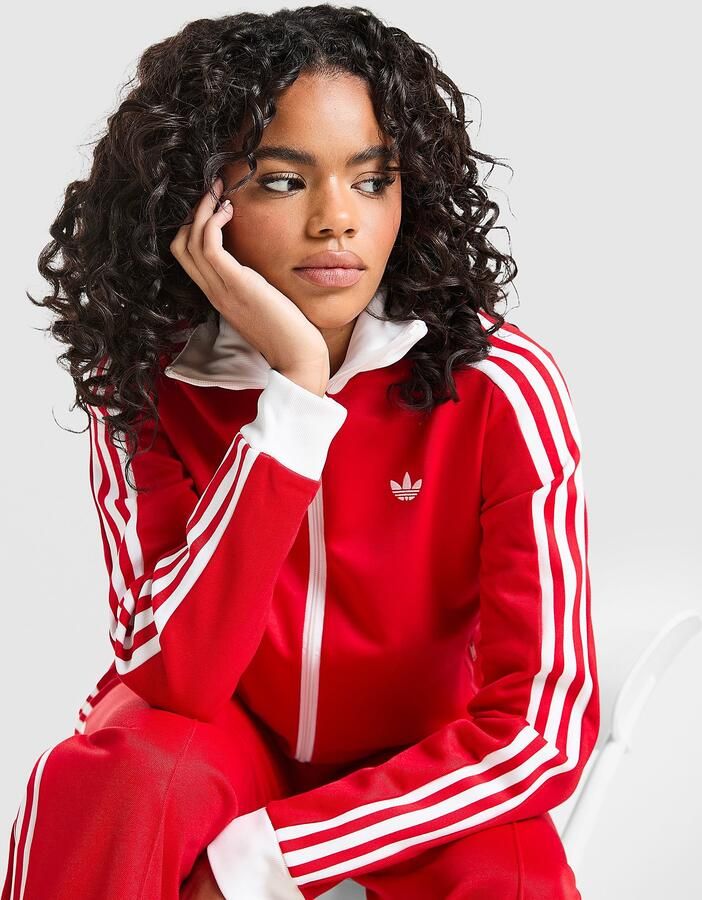 Adidas Originals Classic Track Top Rood- Dames Rood