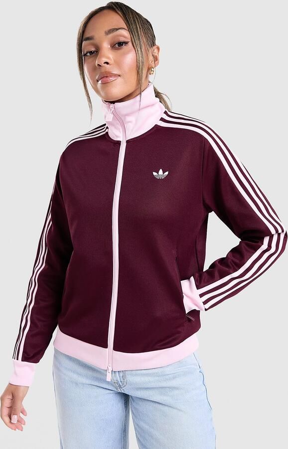 Adidas Originals Classic Track Top Rood- Dames Rood