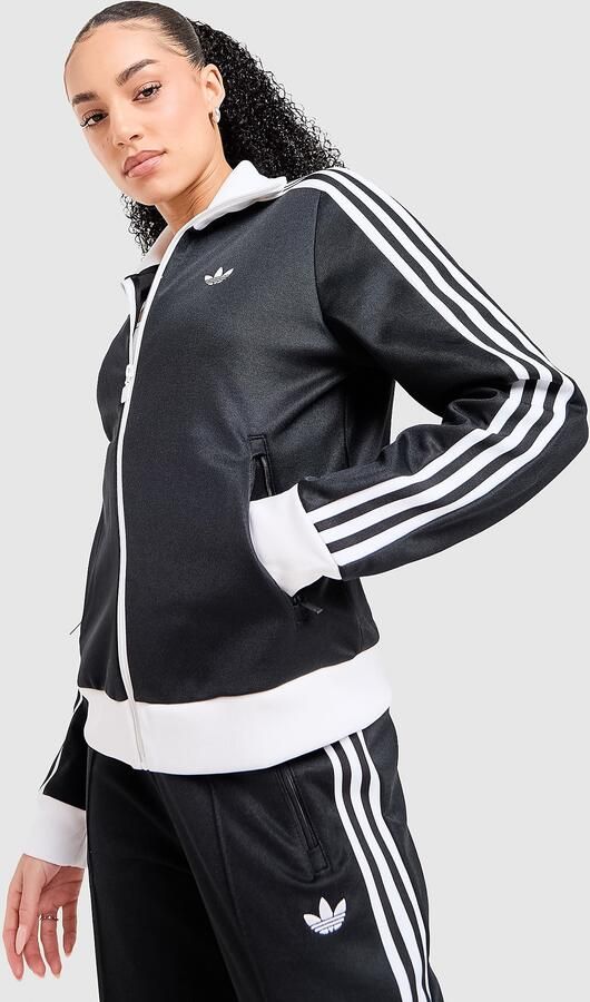 Adidas Originals Classic Track Top Zwart- Dames Zwart