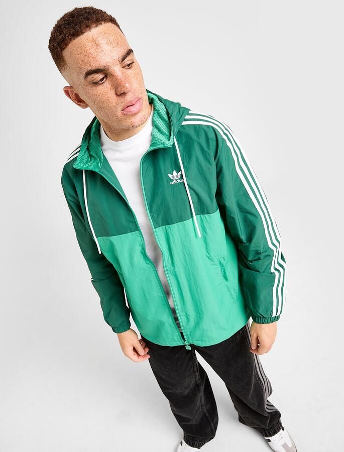 Adidas Originals Classic Windbreaker Groen- Heren Groen