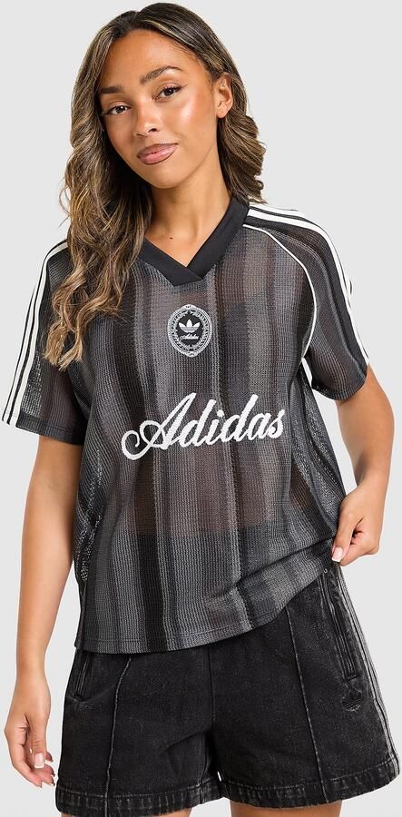 Adidas ORIGINALS SUMMER GLOW KNITTED OVERSIZED SPORTSHIRT - Foto 6
