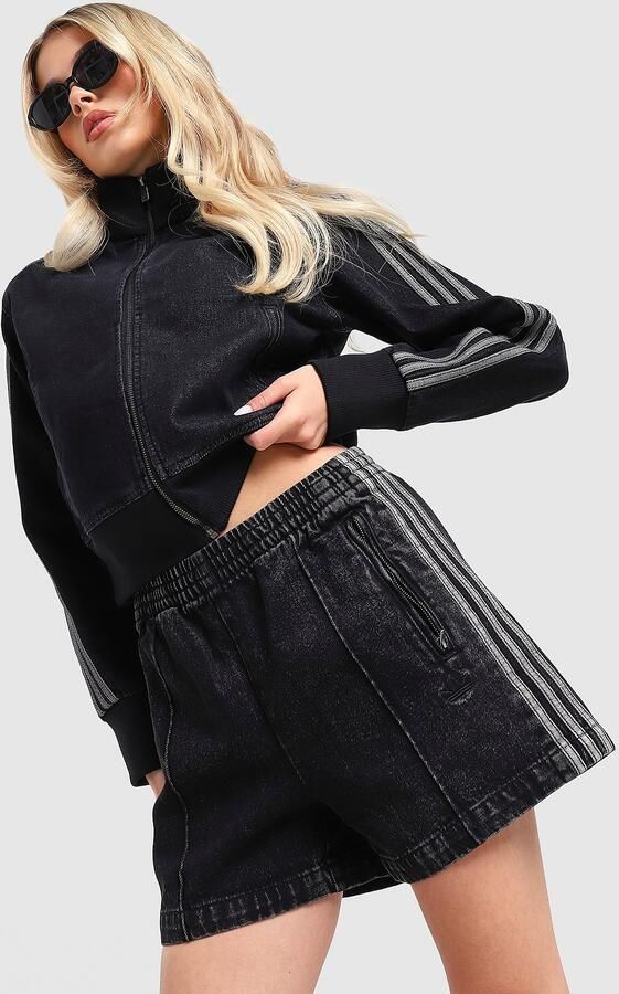Adidas Originals Firebird Shorts Women Sportshorts zwart Maat XS Kleding