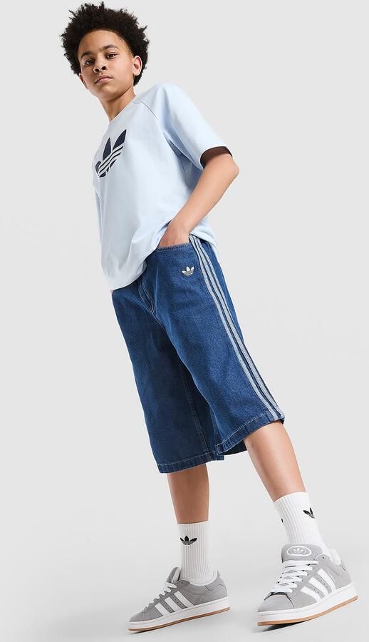 Adidas Originals Denim Jorts Junior Blauw - Foto 4