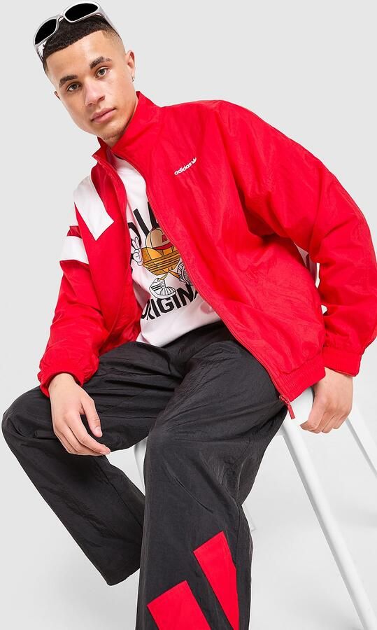 Adidas Originals EQT Track Top Rood- Heren Rood