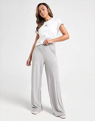 Adidas Originals Essentials Rib Wide Joggers Grijs- Dames Grijs