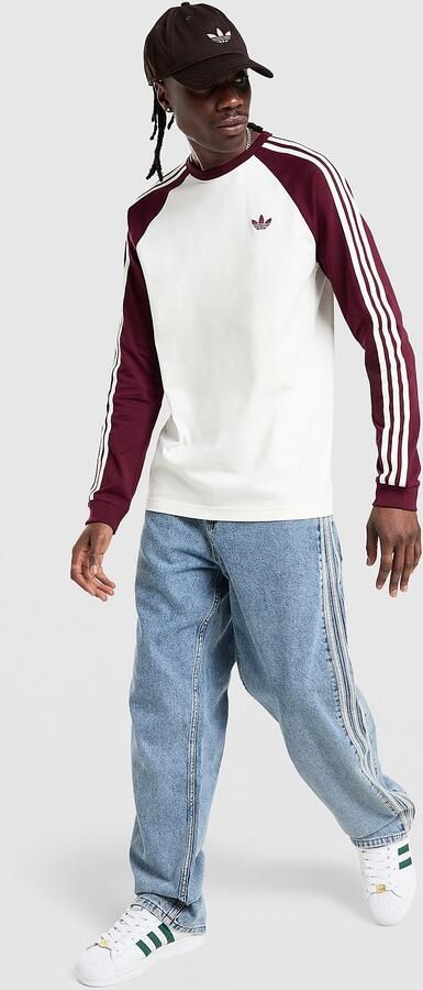 Adidas FIREBIRD ADICOLOR DENIM JEANS MID-RISE STRAIGHT LEG - Foto 7