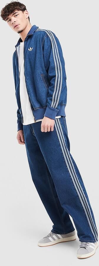 Adidas Originals Firebird Denim Track Pants Blauw- Heren Blauw - Foto 7