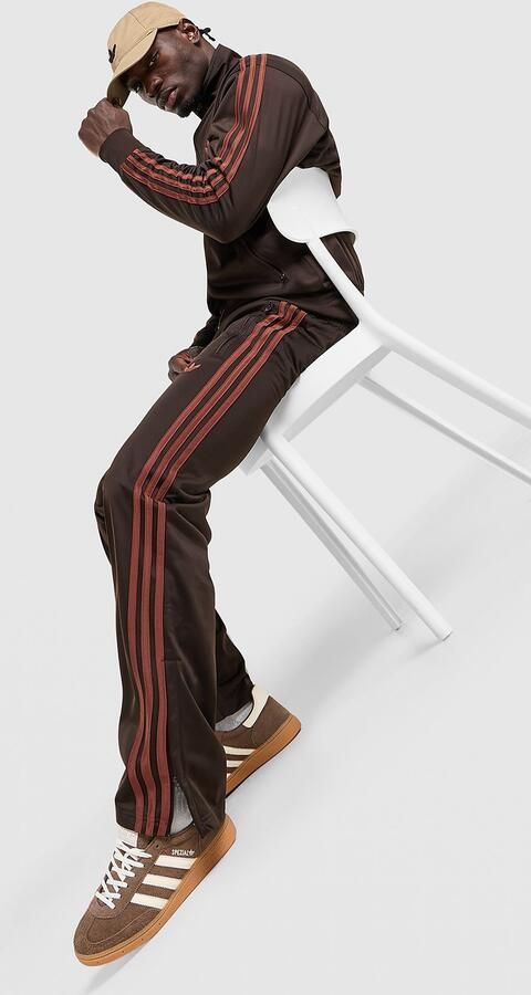 Adidas Originals Firebird Trainingsbroek Bruin- Heren Bruin