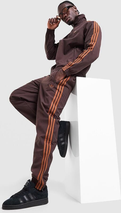 Adidas Originals Firebird Woven Track Pants Bruin- Heren Bruin