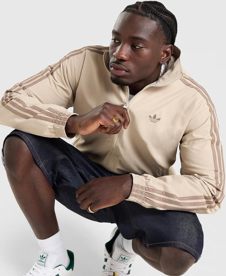 Adidas Originals Firebird Woven Track Top Bruin- Heren Bruin