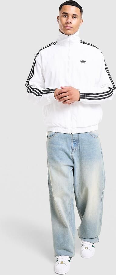 Adidas Originals Firebird Woven Track Top Wit- Heren Wit