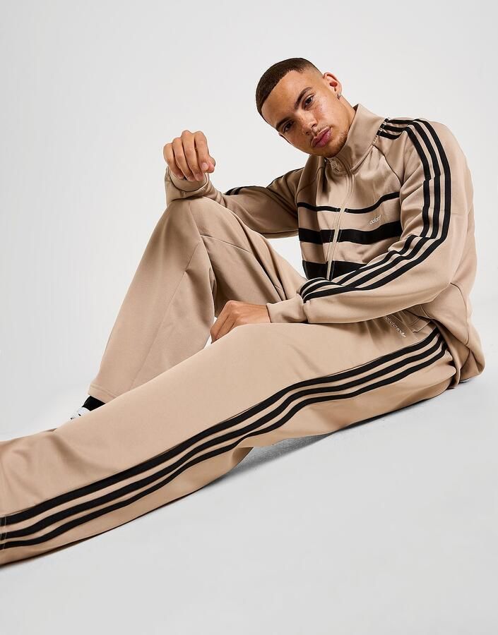Adidas Originals First Track Pants Bruin- Heren Bruin