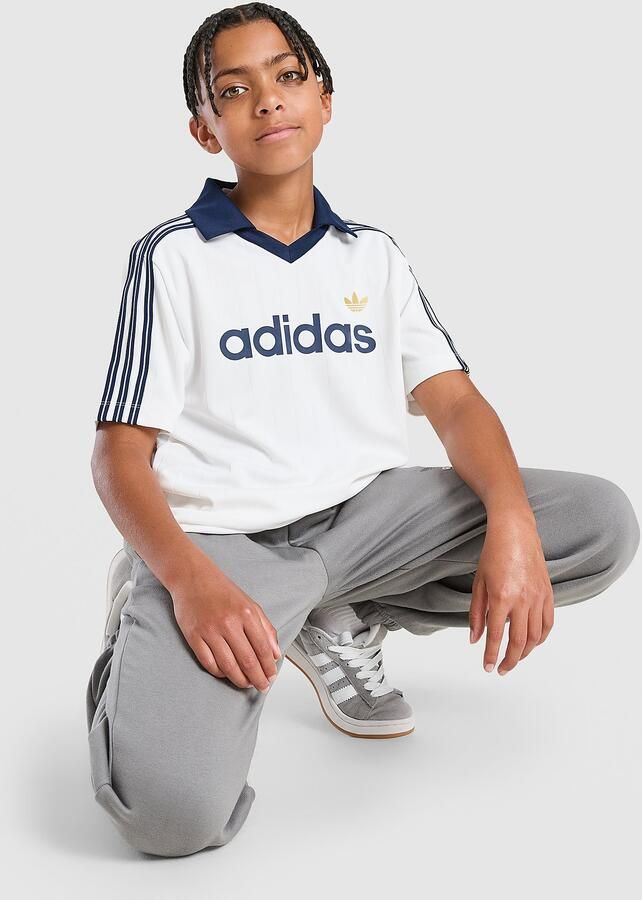 Adidas Originals Football T-Shirt Junior Wit Kind Wit