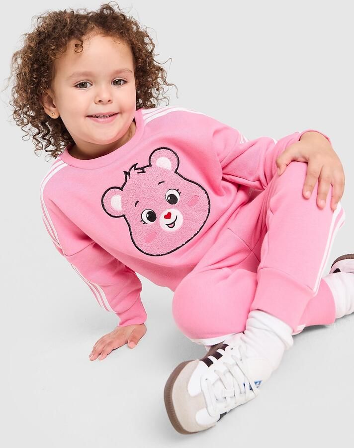 Adidas Originals ' Care Bears Loose Crew Set Infant Roze Kind Roze