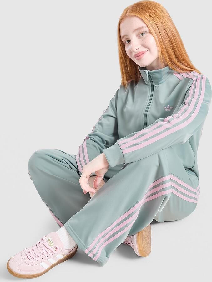 Adidas Originals ' Firebird Full Zip Track Top Junior Groen