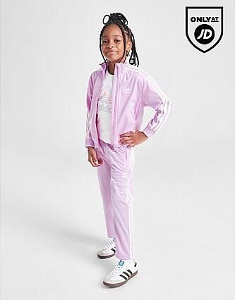 Adidas Originals ' Firebird Full Zip Tracksuit Children Purple