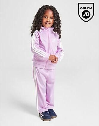 Adidas Originals ' Firebird Full Zip Tracksuit Infant Purple