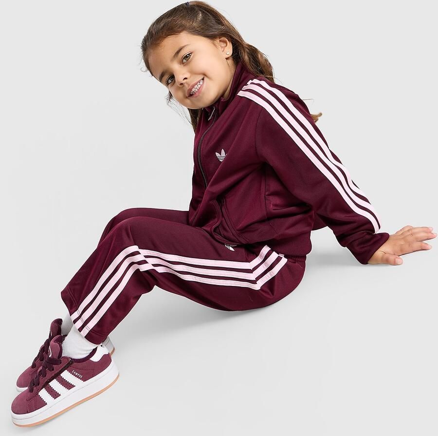 Adidas Originals ' Firebird Full Zip Tracksuit Infant Rood Kind Rood