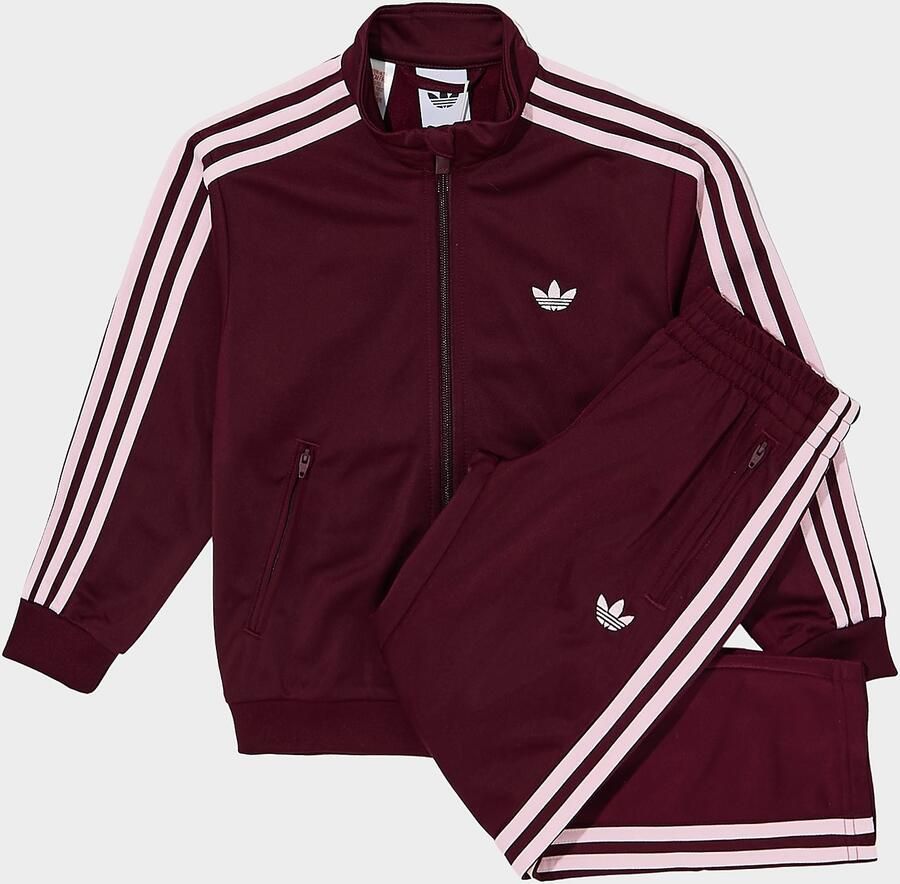 Adidas Originals ' Firebird Tracksuit Children Rood Kind Rood