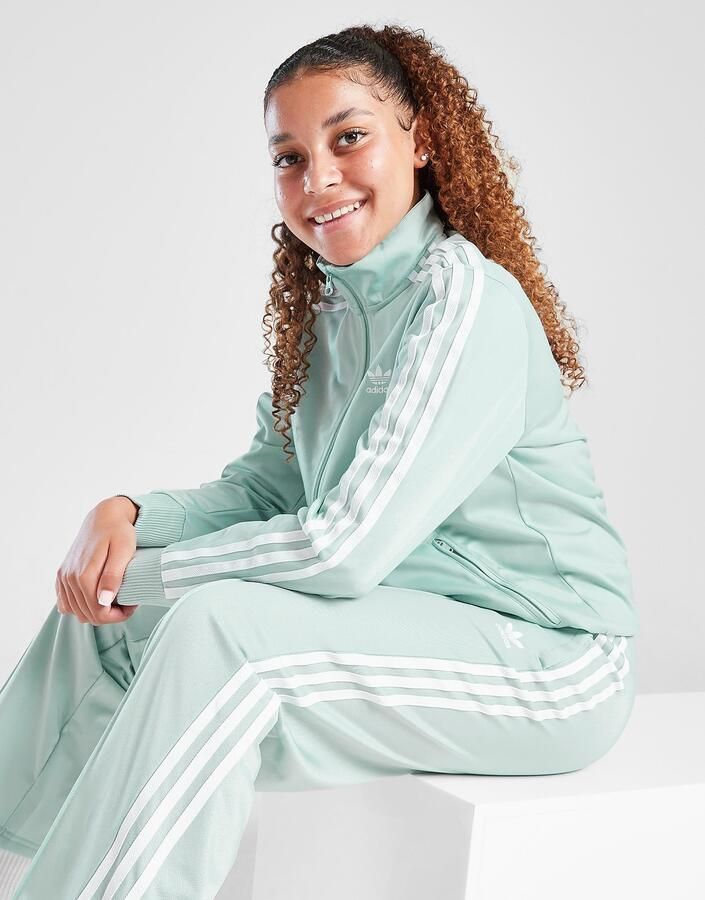 Adidas Originals ' Firebird Wide Leg Track Pants Junior Groen