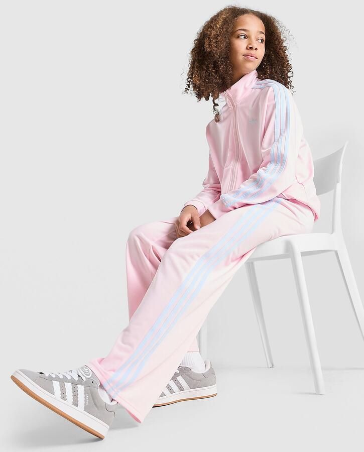 Adidas Originals ' Firebird Wide Track Pants Junior Roze Kind Roze