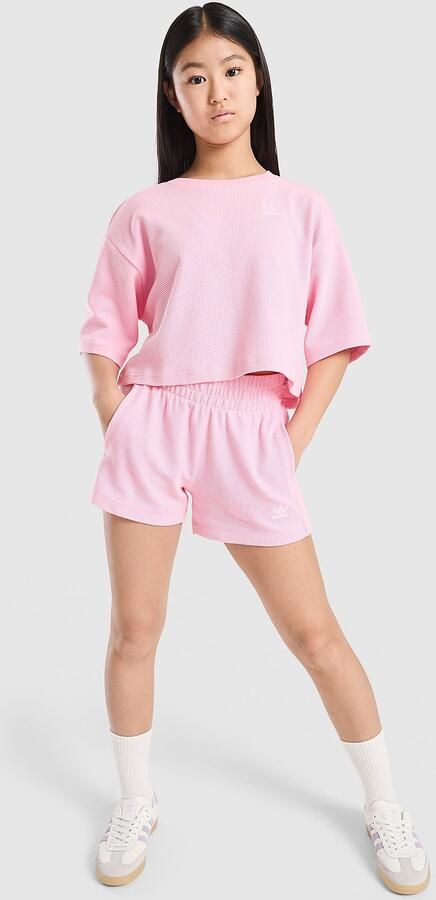 Adidas Originals ' Waffle Shorts Junior Roze Kind Roze