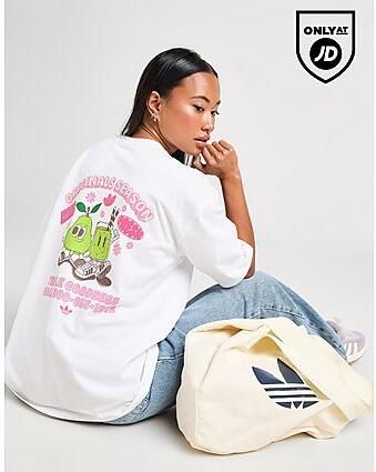 Adidas Originals Goodness T-Shirt White- Dames White