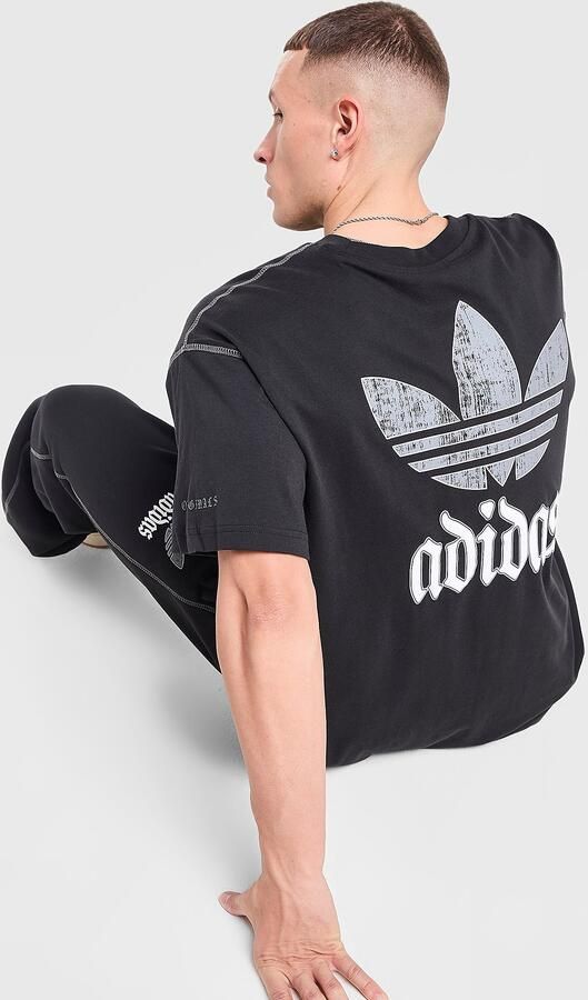 Adidas Originals Gothic T-Shirt Zwart- Heren Zwart