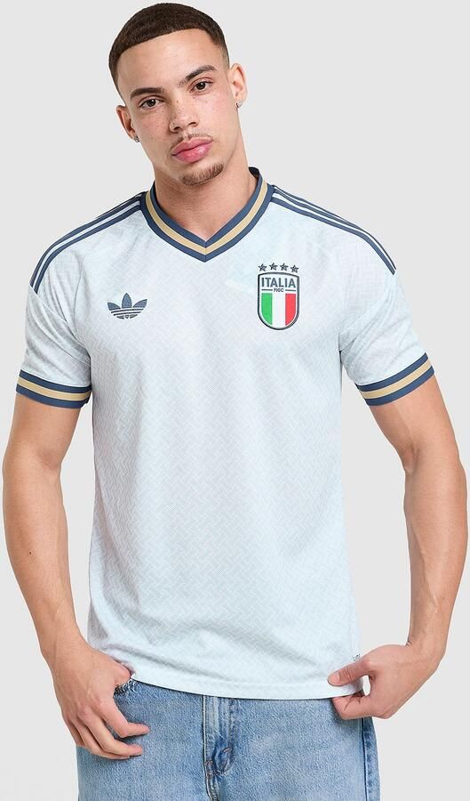 Adidas Originals Italy 2026 Away Shirt Blauw- Heren Blauw - Foto 7