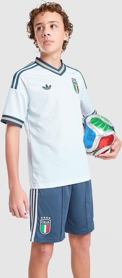 Adidas Originals Italy 2026 Away Shorts Junior Blauw - Foto 7