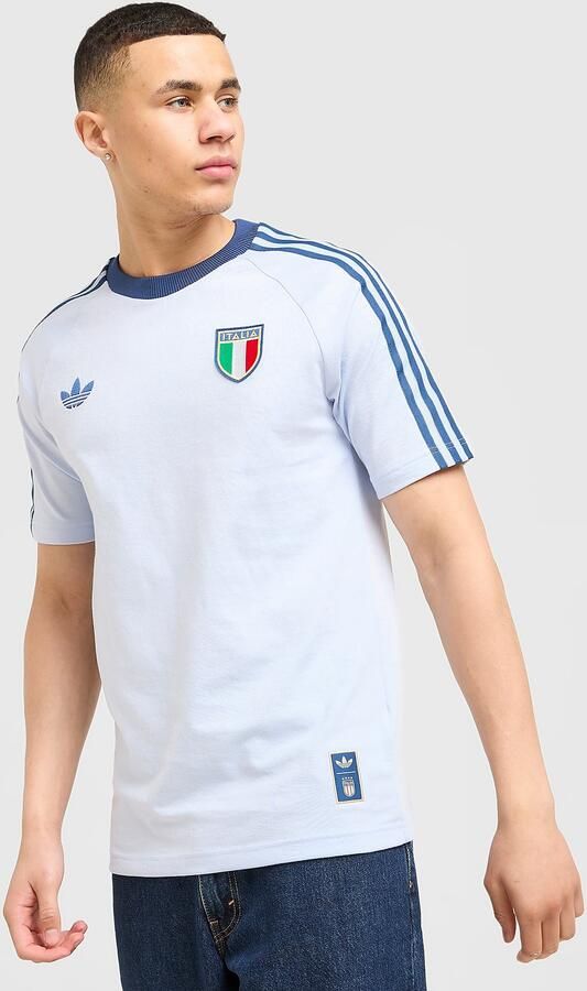 Adidas Originals slim fit T-shirt Italië van katoenmix - Foto 8
