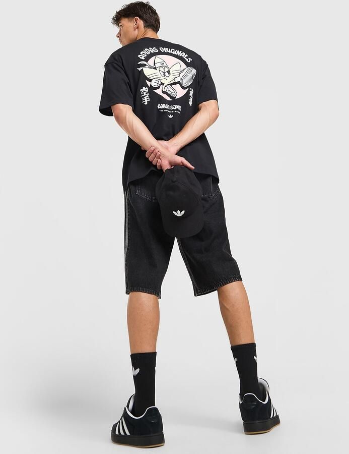 Adidas Originals Karate T-Shirt Zwart- Heren Zwart