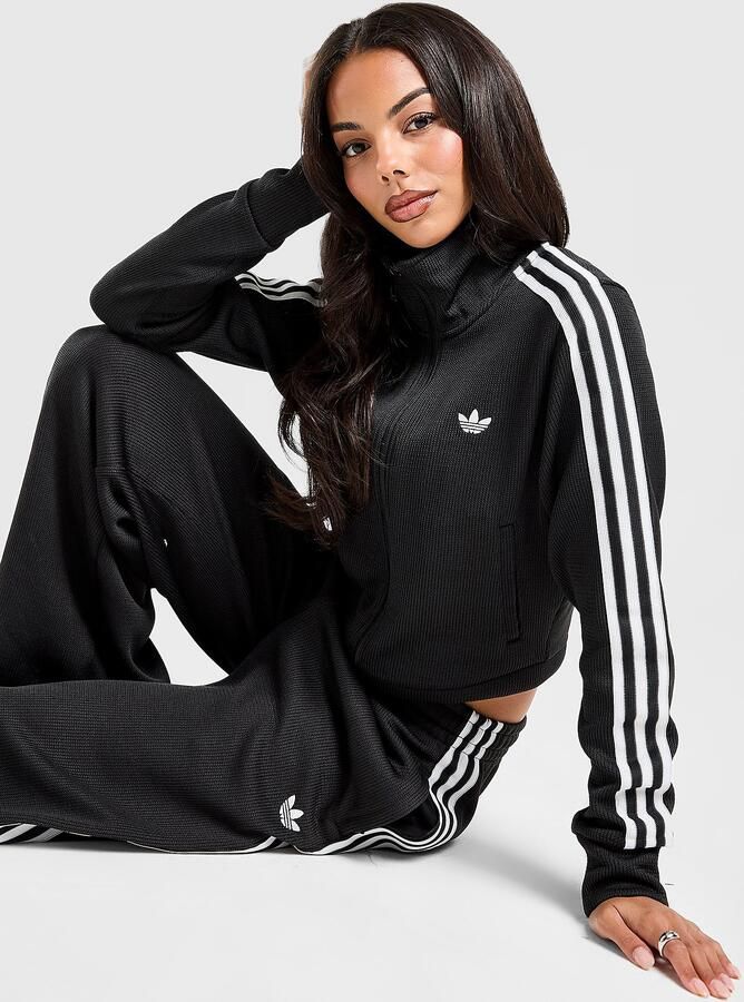 Adidas Originals Knit Firebird Track Top Zwart- Dames Zwart