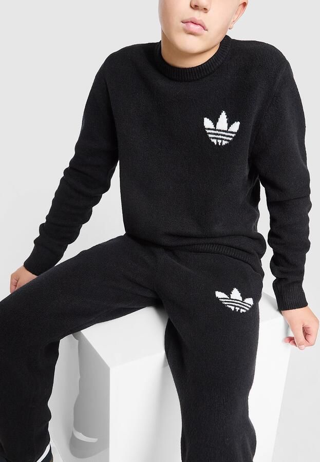 Adidas Originals Knit Joggers Junior Zwart Kind Zwart