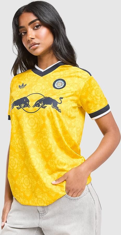 Adidas Originals Leeds United FC 2026 27 Away Shirt Dames Geel- Dames Geel