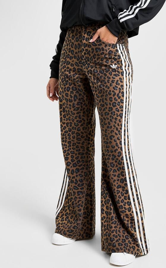 Adidas Originals Leopard Print Denim Jeans Veelkleurig- Dames Veelkleurig - Foto 7