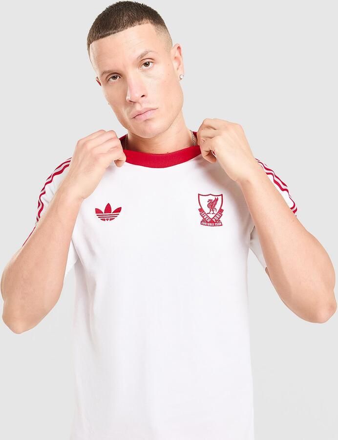 Adidas Originals Liverpool FC OG T-Shirt Wit- Heren Wit